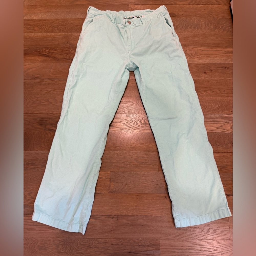 Bonobos Light Green Casual Pants